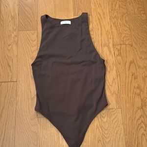 Babaton Contour Brown Bodysuit